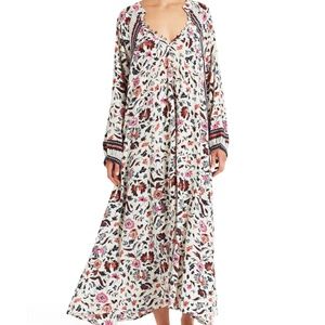 NWT Natalie Martin Fiore Maxi in Wildflower Pearl